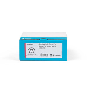 Coloplast SenSura Mio Convex Flip Two-Piece Skin Barrier, Star, Pre-Cut, 50 mm Flange, Red