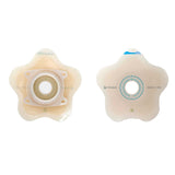 Coloplast SenSura Mio Convex Flip Two-Piece Skin Barrier, Star, Pre-Cut, 50 mm Flange, Red