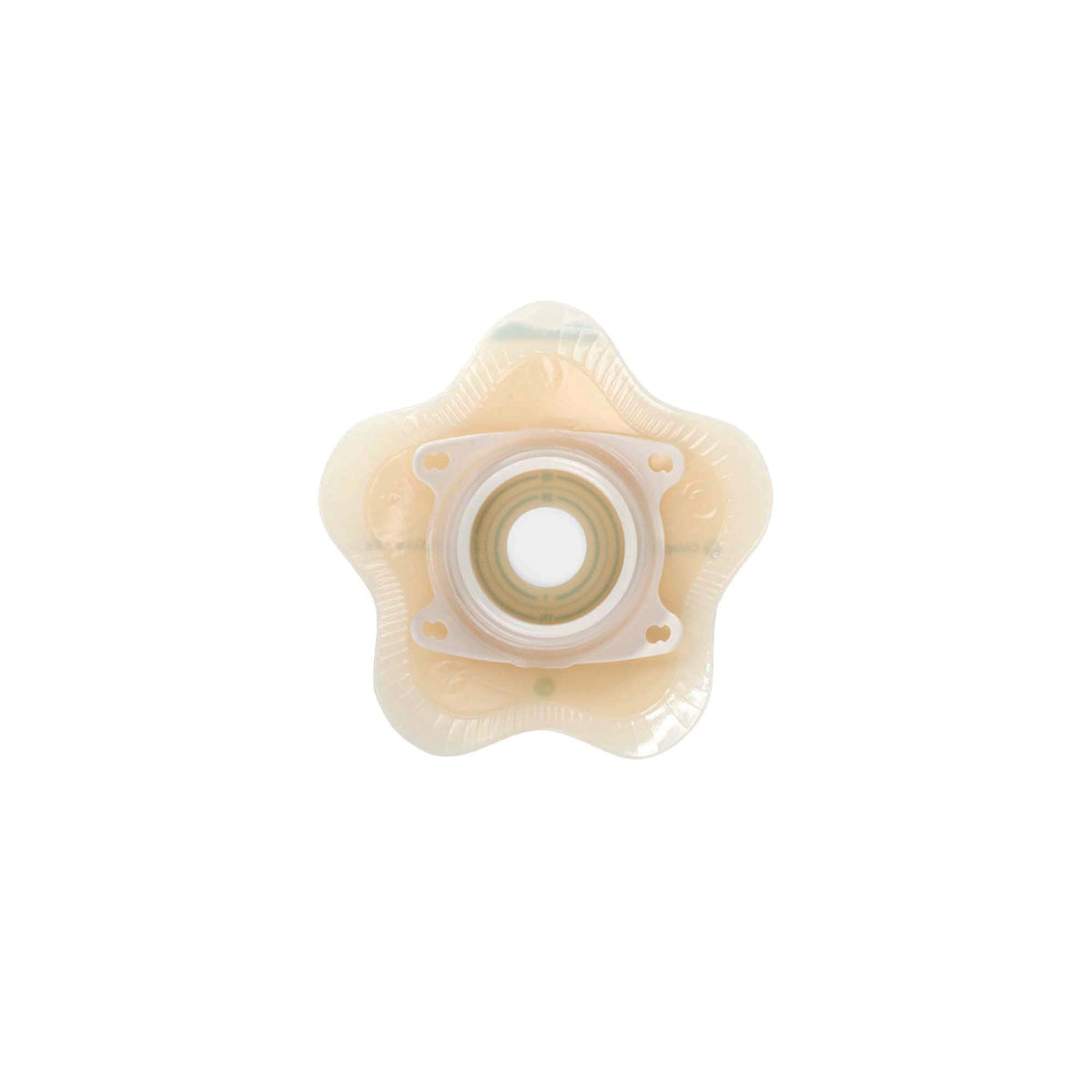 Coloplast SenSura Mio Convex Flip Two-Piece Skin Barrier, Star, Pre-Cut, 50 mm Flange, Red