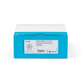 Coloplast SenSura Mio Convex Flip Two-Piece Skin Barrier, Star, Pre-Cut, 70 mm Flange, Yellow