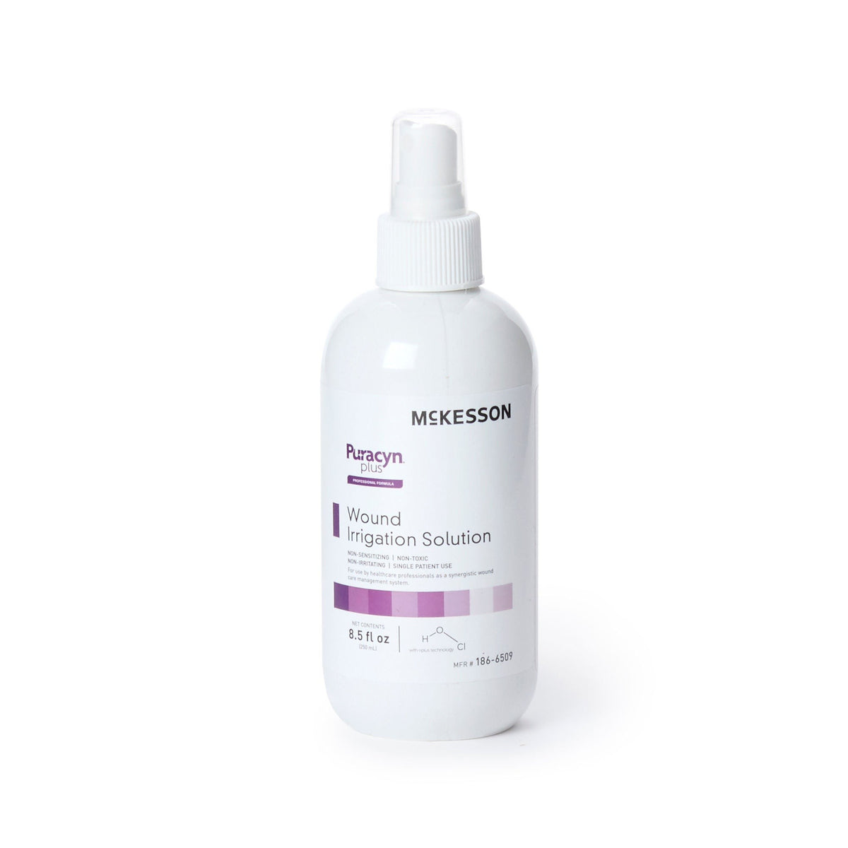 McKesson Puracyn Plus Professional, Wound Cleanser, Antimicrobial, Nonsterile, 8.5 oz Pump Bottle - 186-6509 - LL Medico