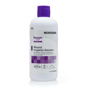 McKesson Puracyn Plus Professional Wound Cleanser, 16.9 oz Instill / Spikeable Application Bottle, Nonsterile, Antimicrobial - 186-6525 - LL Medico