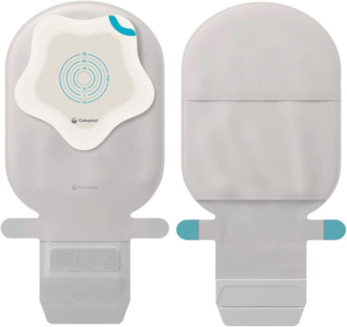 Coloplast SenSura Mio Kids One-Piece Pouch, Flat, Cut-to-Fit, Opaque, with Filter
