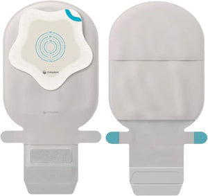 Coloplast SenSura Mio Kids One-Piece Pouch, Flat, Cut-to-Fit, Opaque, with Filter
