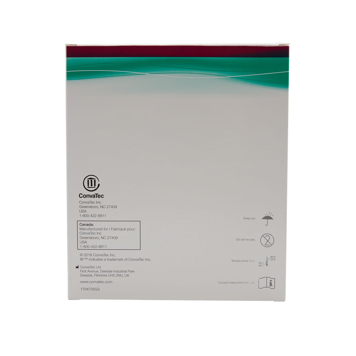 DuoDERM CGF Hydrocolloid Dressing, Foam Backing, 4" x 4" Square, Beige, Sterile - 187660 - LL Medico