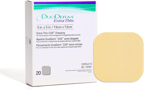 ConvaTec DuoDerm Extra Thin Hydrocolloid Dressing, 2 x 4 Inch
