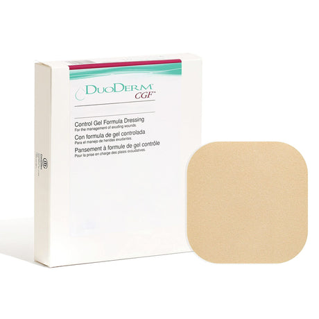 ConvaTec DuoDerm CGF Border Hydrocolloid Dressing, 4 x 5 Inch Triangle