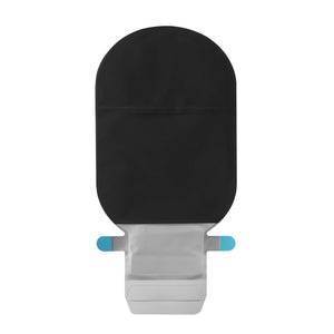 Coloplast SenSura Mio One-Piece Pouch, Flat, Cut-to-Fit, Black