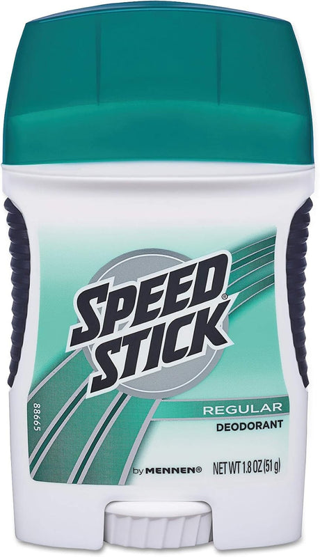 Speed Stick Regular Deodorant, Solid, 1.8 oz