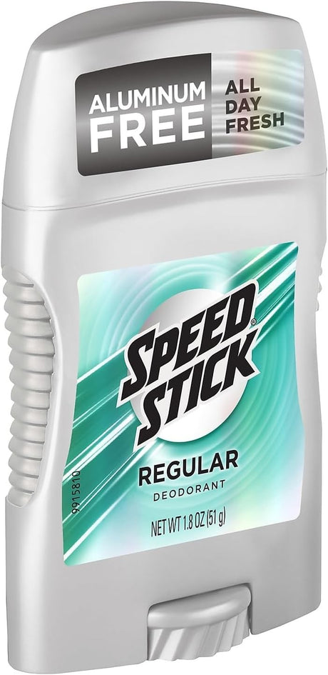 Speed Stick Regular Deodorant, Solid, 1.8 oz
