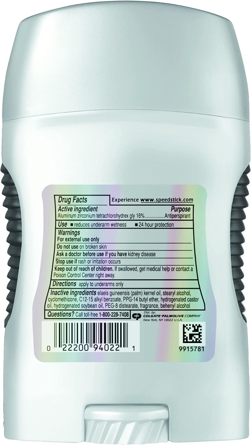 Speed Stick Power Antiperspirant Deodorant Solid, Fresh Scent, 1.8 oz