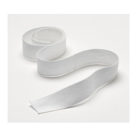 Valley Products Cotton Twill Tape, 0.5" x 36 yd, White - 04-1/2-W-36-Single - LL Medico