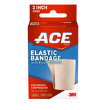 3M ACE Elastic Bandage, Single Hook and Loop Closure, Tan, Nonsterile, Standard Compression - LL Medico