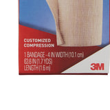 3M ACE Elastic Bandage, Single Hook and Loop Closure, Tan, Nonsterile, Standard Compression - LL Medico