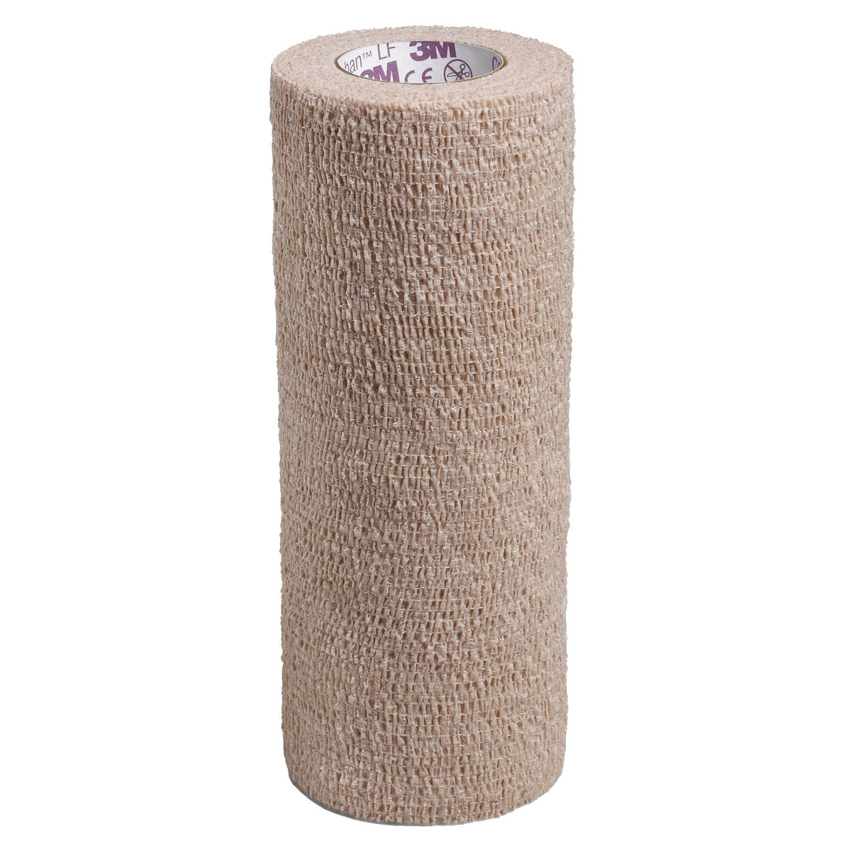 3M Coban LF Cohesive Bandage, Self-Adherent Closure, Tan, Elastic / Nonwoven, Sterile Latex-Free, Standard Compression - LL Medico