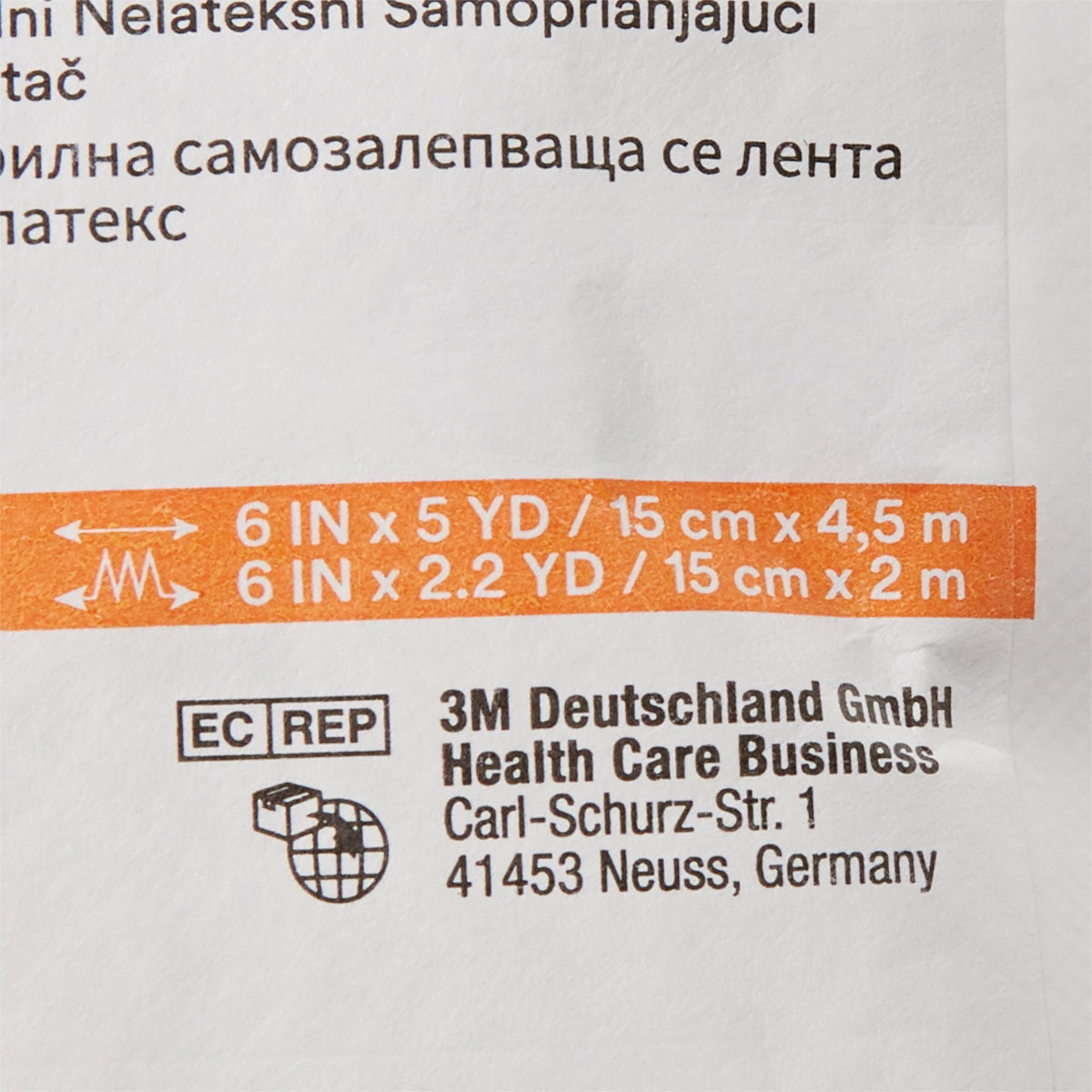 3M Coban LF Cohesive Bandage, Self-Adherent Closure, Tan, Elastic / Nonwoven, Sterile Latex-Free, Standard Compression - LL Medico