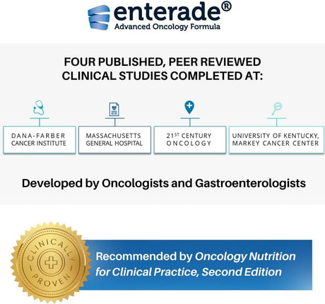 enterade Advanced Oncology Oral Supplement Powder Packet, Orange Berry, 0.13 oz