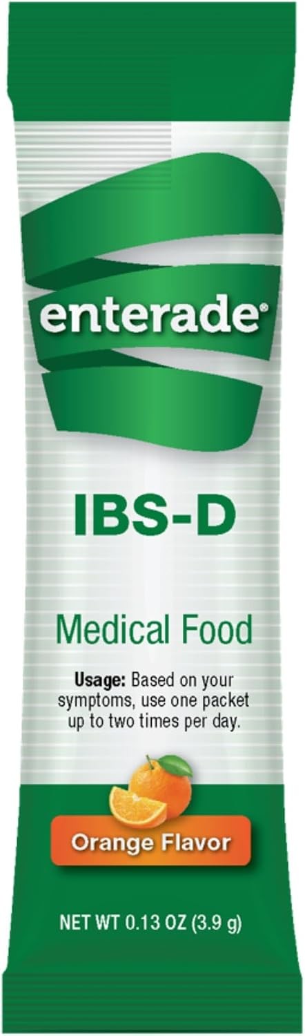enterade IBS-D Powder Packets, Orange, 0.14 oz