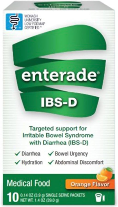 enterade IBS-D Powder Packets, Orange, 0.14 oz