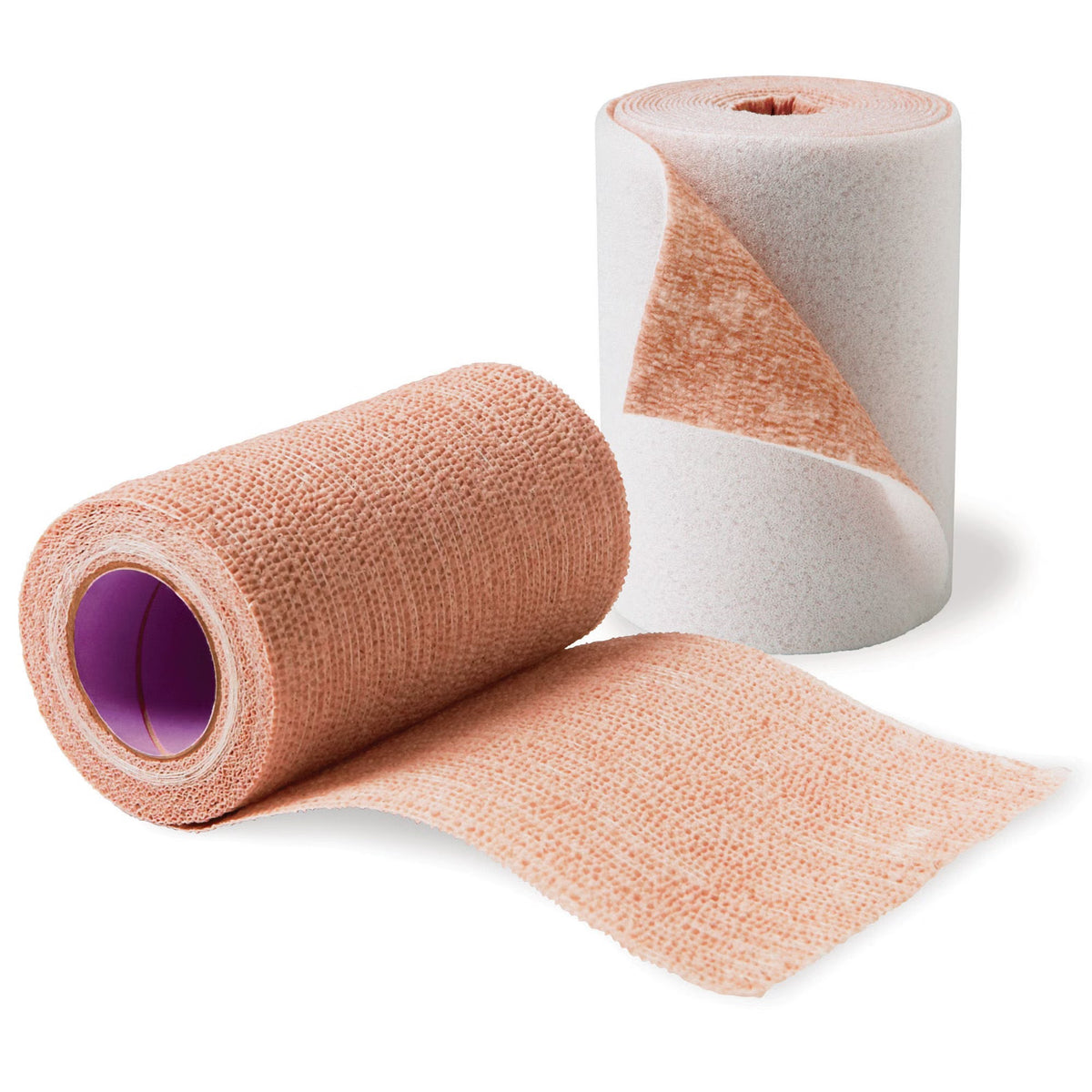3M Coban 2, Two-Layer Compression Bandage System, 2.9 yard x 4" / 4" x 5.1 yard, Tan / White, Foam / Elastic, NonSterile, 35 to 40 mmHg - 2094N-Single - LL Medico