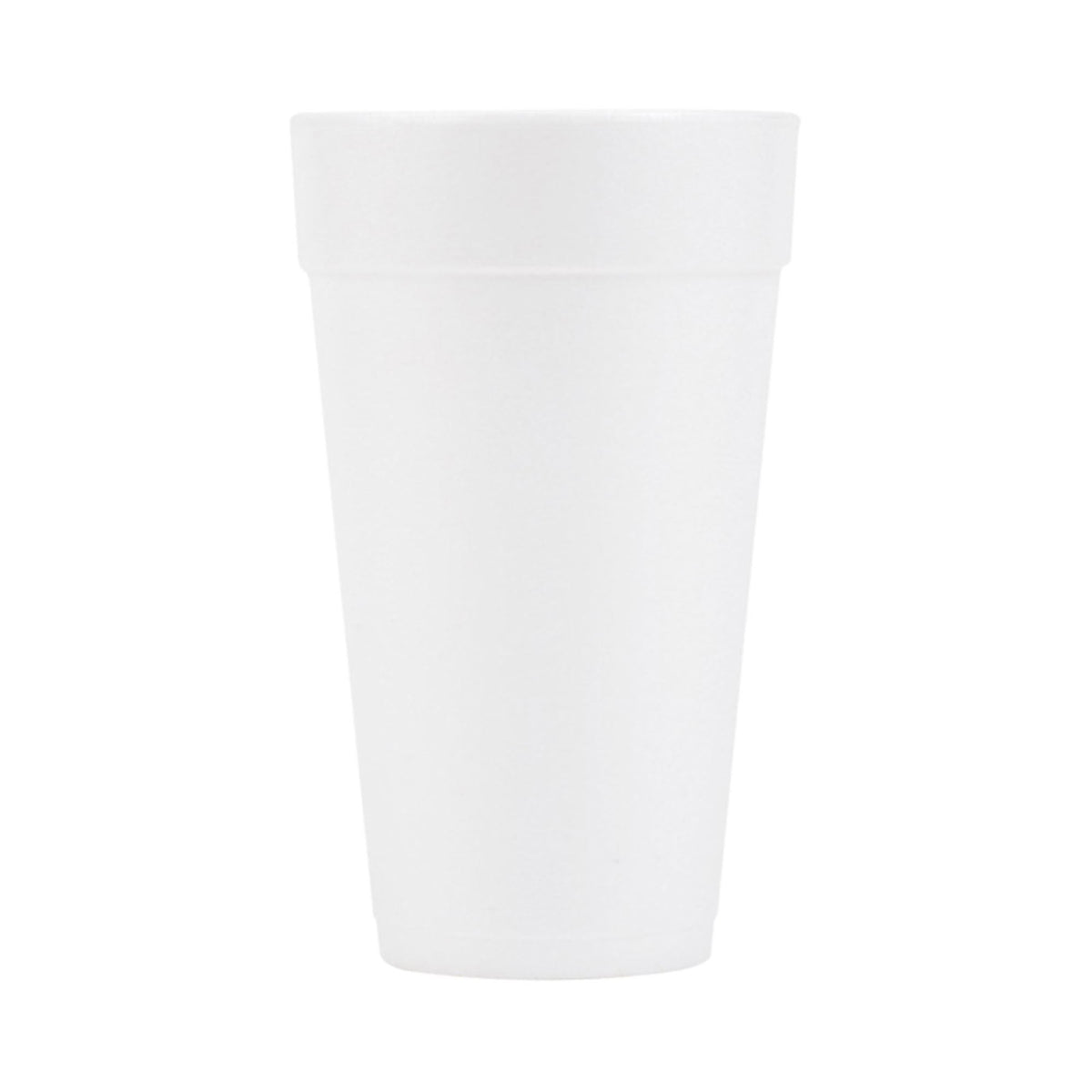 Solo Drinking Cup, Disposable, 20 oz, White, Styrofoam - 20J16 - LL Medico