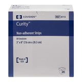 Curity Oil Emulsion Impregnated Dressing, 3" x 8" - 6113 - LL Medico