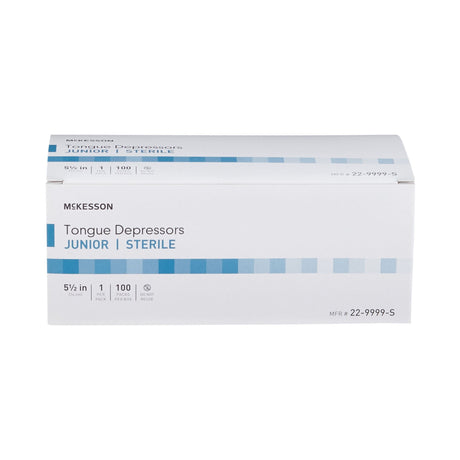 McKesson Tongue Depressor, Wood, Junior, 5.5"