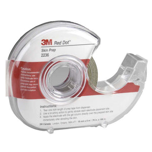 Red Dot Trace Prep Abrader Tape, 18 mm x 5 m