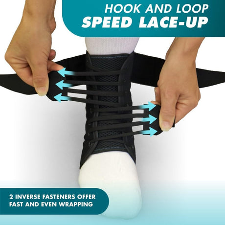 Medical ASO Speed Lacer Ankle Brace