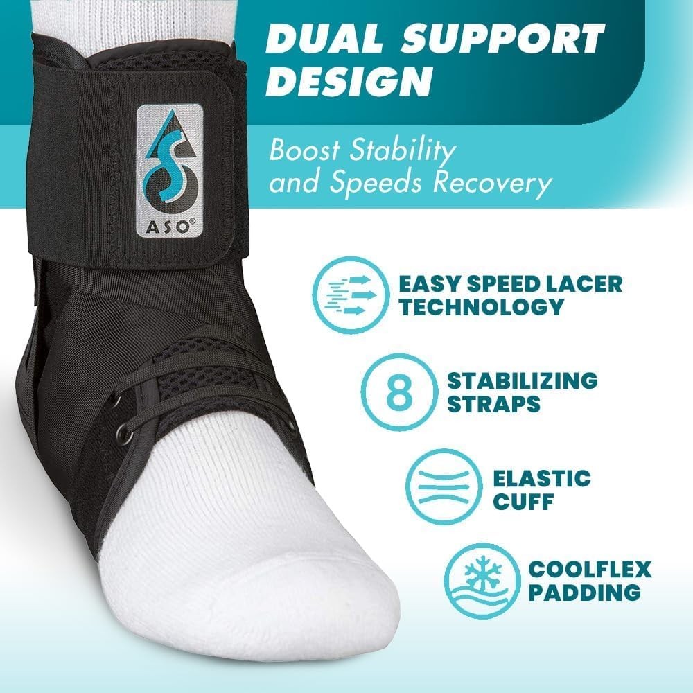Medical ASO Speed Lacer Ankle Brace