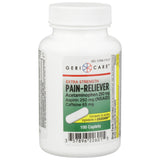 Geri-Care Extra Strength Pain Relief, Acetaminophen 250 mg / Aspirin 250 mg / Caffeine 65 mg, Caplet - 226-01-GCP - LL Medico