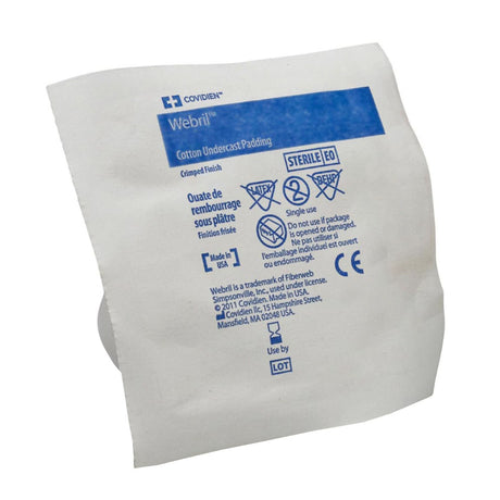 Webril Undercast Cast Padding, 2" x 4 Yd, White, Cotton, Sterile - 2283--Single - LL Medico