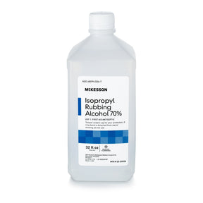McKesson Isopropyl Alcohol, Antiseptic Topical Liquid, 32 oz Bottle - 23-D0024 - LL Medico