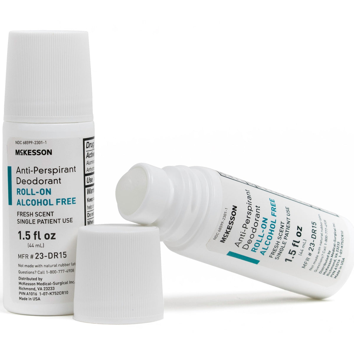 McKesson Anti-Perspirant Deodorant Roll-On, Alcohol Free, Fresh Scent, 1.5 fl oz