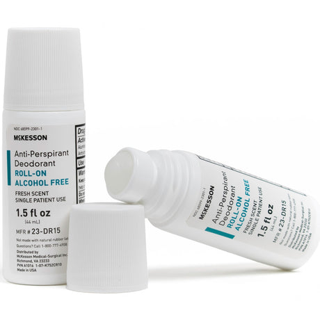 McKesson Anti-Perspirant Deodorant Roll-On, Alcohol Free, Fresh Scent, 1.5 fl oz