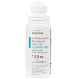 McKesson Anti-Perspirant Deodorant Roll-On, Alcohol Free, Fresh Scent, 1.5 fl oz