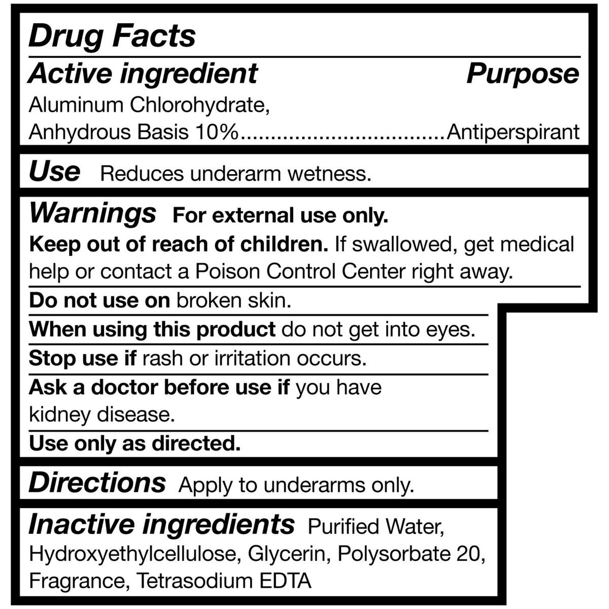 McKesson Anti-Perspirant Deodorant Roll-On, Alcohol Free, Fresh Scent, 1.5 fl oz