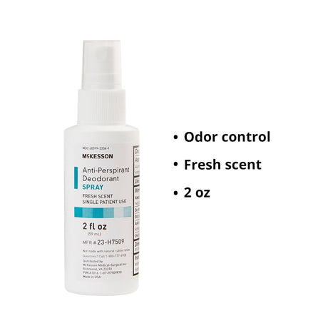 McKesson Anti-Perspirant Deodorant Spray, Fresh Scent