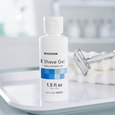 McKesson Shave Gel, Single Patient Use, 1.5 fl oz