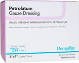 DermaRite Petrolatum Impregnated Dressing, 1 x 8 Inch