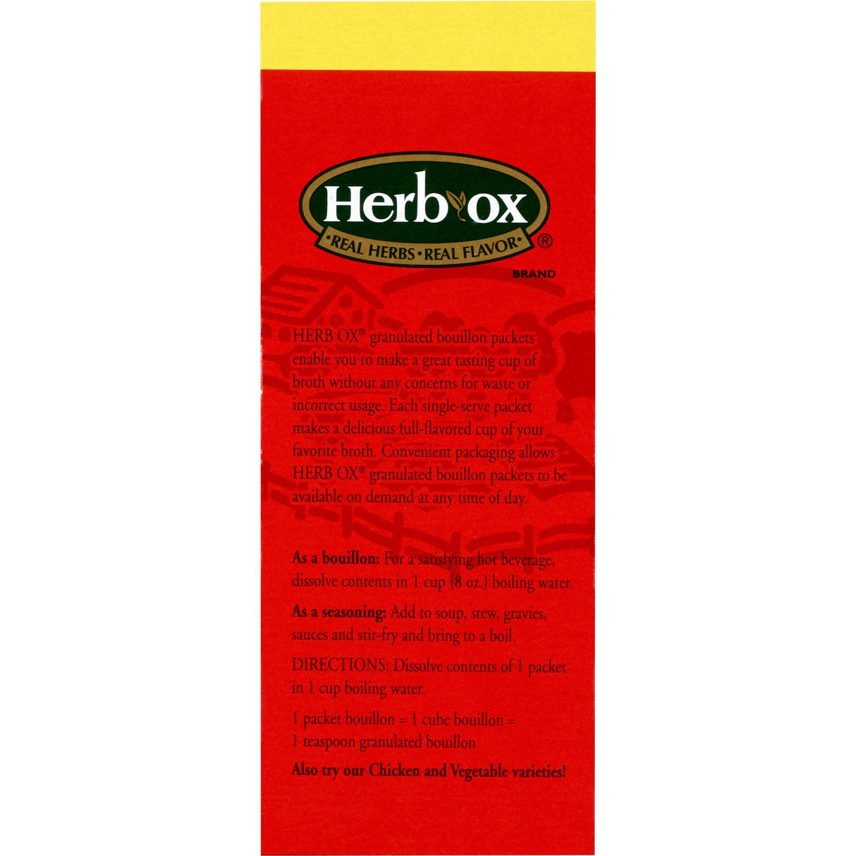 Herb-Ox Instant Broth & Seasoning, Sodium Free Beef Flavor, 7.5 oz Packet