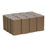 Pacific Blue Basic Single-Fold Paper Towel, Brown, Paper, 9.25" x 10.25" - 23504 - LL Medico