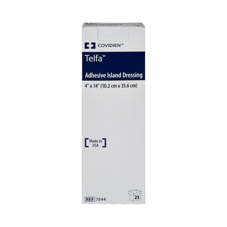 Cardinal Health Telfa Island Dressing, Rectangle Sterile — 4" x 14"