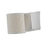Cardinal Health Elastic Bandage, Double Hook and Loop Closure, 4" x 5.8 yd, White, Cotton / Polyester, NonSterile, Standard Compression - 23593-04LF-Single - LL Medico