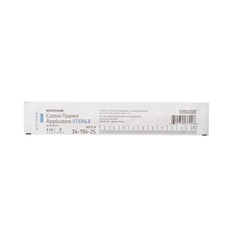 McKesson Cotton Tip Wood Shaft Swabsticks, 6-Inch Length