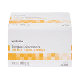 McKesson Tongue Depressor, Wood, Junior Size, 4.5"