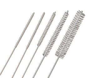 SafeClean Instrument Cleaning Brush, Stainless Steel Wire, Nylon Bristles - LL Medico