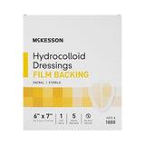 McKesson Hydrocolloid Dressing, 6 x 7 Inch Sacral