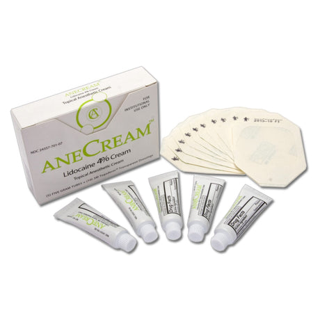 AneCream 4% Lidocaine Topical Anesthetic Cream - 24357070107 - LL Medico