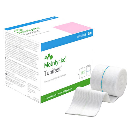 Molnlycke Tubifast Dressing Retention Bandage Roll, 3 inch x 33 Foot